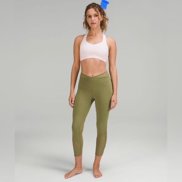 Lululemon Nulu and crisscross mesh stirrup leggings size 4 - Picture 6 of 8